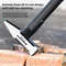 ProStrike Flat Head Hammer  200g300g500g PlasticCoated Duckbill Hammer For Construction Decoration  1
