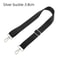 FlexStrap Adjustable Black Nylon Shoulder Bag Strap Detachable Replacement Belt For Handbags Cross 10