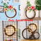 EverJoy Christmas Artificial Wreath Handmade Wicker Vine Rattan Garland For Holiday Home Party De 4