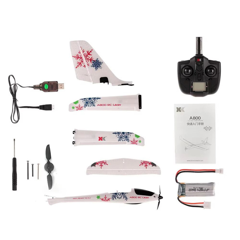 Wltoys XK A800 5CH RC Airplane  HighPerformance Remote Control Glider With 3D6G Stabilization  EPO  4
