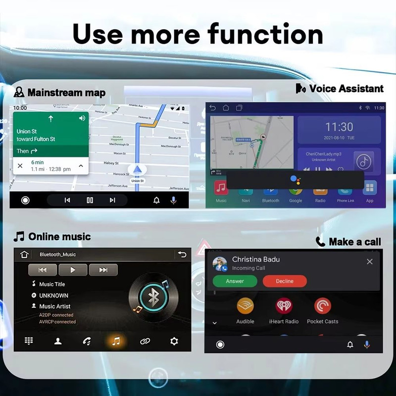 Mini CarPlay  Auto Box Dongle  Wired To Wireless Adapter For Apple CarPlay  Android Auto Compatibil 2