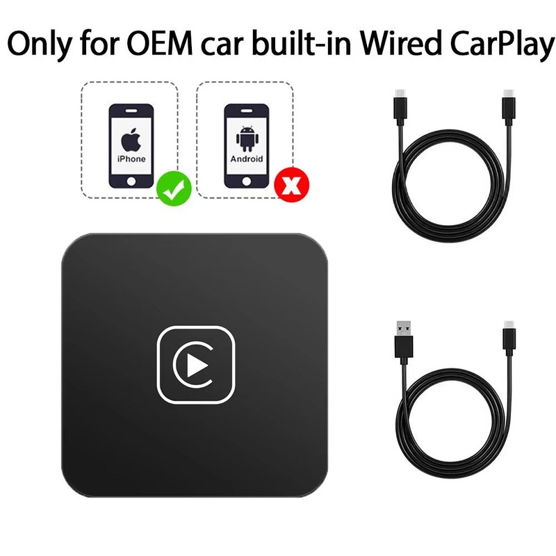 Mini CarPlay  Auto Box Dongle  Wired To Wireless Adapter For Apple CarPlay  Android Auto Compatibil 6
