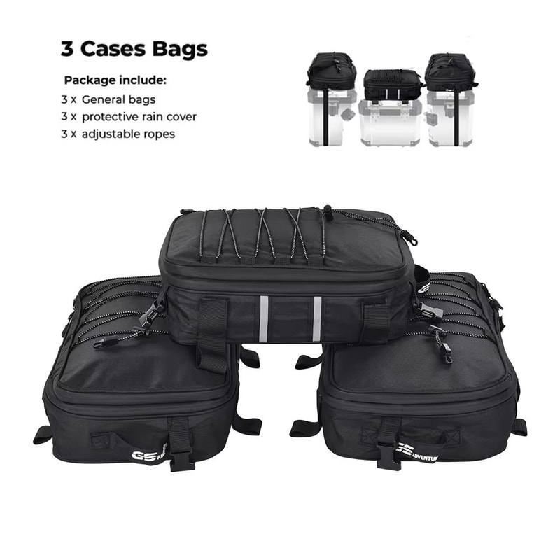 Adventure Series Saddlebag Top Bag Waterproof Motorcycle Pannier Luggage For BMW R1250GS R1200GS A 9