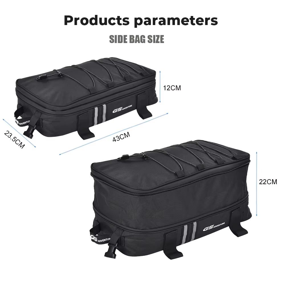Adventure Series Saddlebag Top Bag Waterproof Motorcycle Pannier Luggage For BMW R1250GS R1200GS A 1