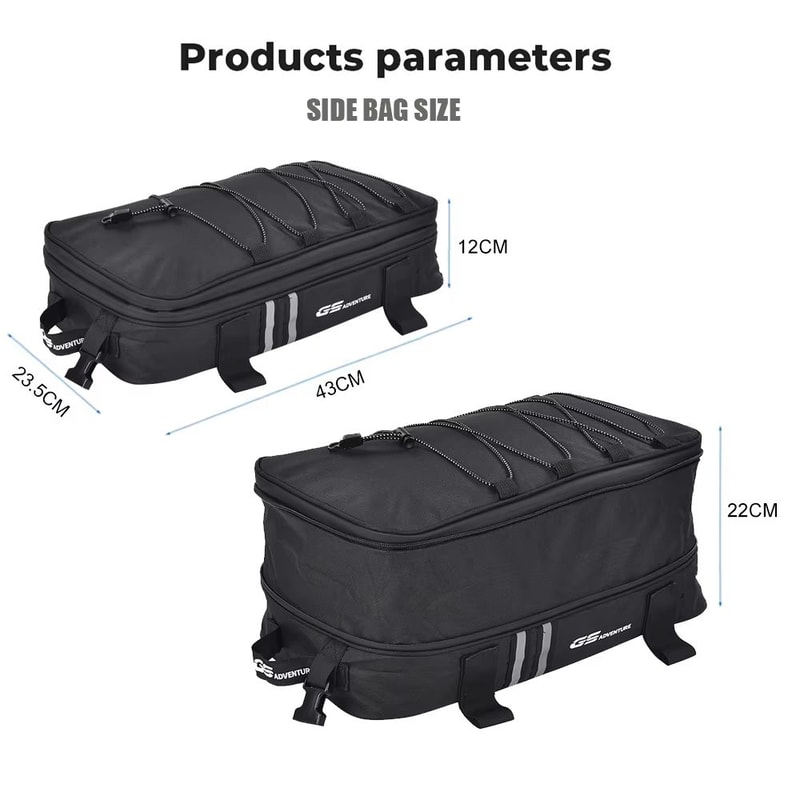 Adventure Series Saddlebag Top Bag Waterproof Motorcycle Pannier Luggage For BMW R1250GS R1200GS A 1