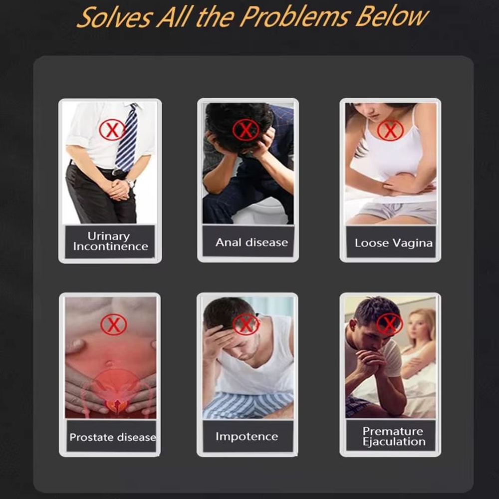 EMS Pelvic Floor Muscle Stimulator Chair For Women Postpartum Kegel Training Recovery Device 4