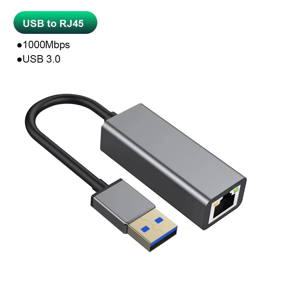 HighSpeed 1000Mbps USB 30 TypeC Ethernet Adapter Reliable Wired Network Connection For Laptops Ma 5