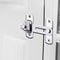 HeavyDuty Sliding Barn Door Latch Secure Right Angle Door Bolt For Closets Windows And Baby Safety 1