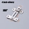 HeavyDuty Sliding Barn Door Latch Secure Right Angle Door Bolt For Closets Windows And Baby Safety 9