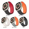 Magnetic Loop Silicone Band For Apple Watch Soft Secure Stylish Strap For Series 9 8 7 6 5 4 3 SE 1