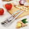 Stainless Steel Garlic Press Manual Garlic Masher Ginger Grinder For Effortless Kitchen Prep 1