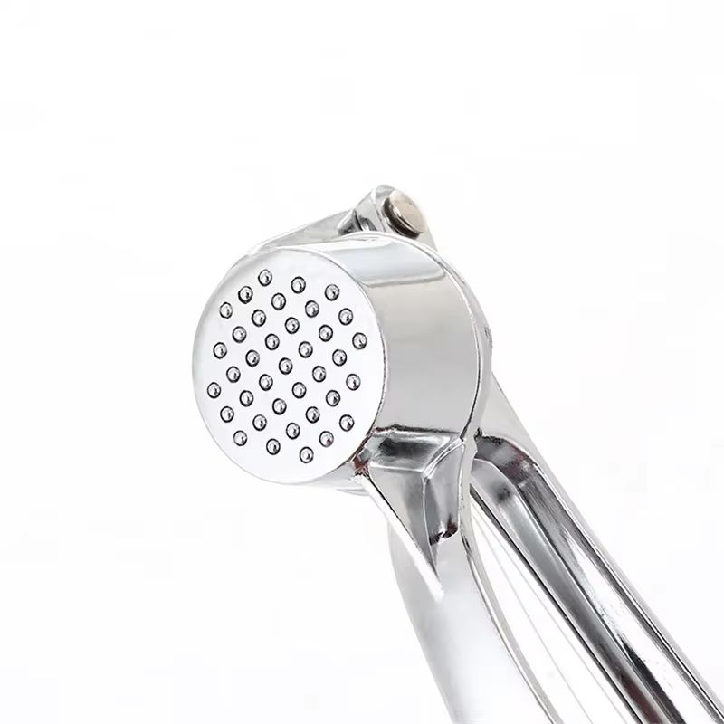 Stainless Steel Garlic Press Manual Garlic Masher Ginger Grinder For Effortless Kitchen Prep 4