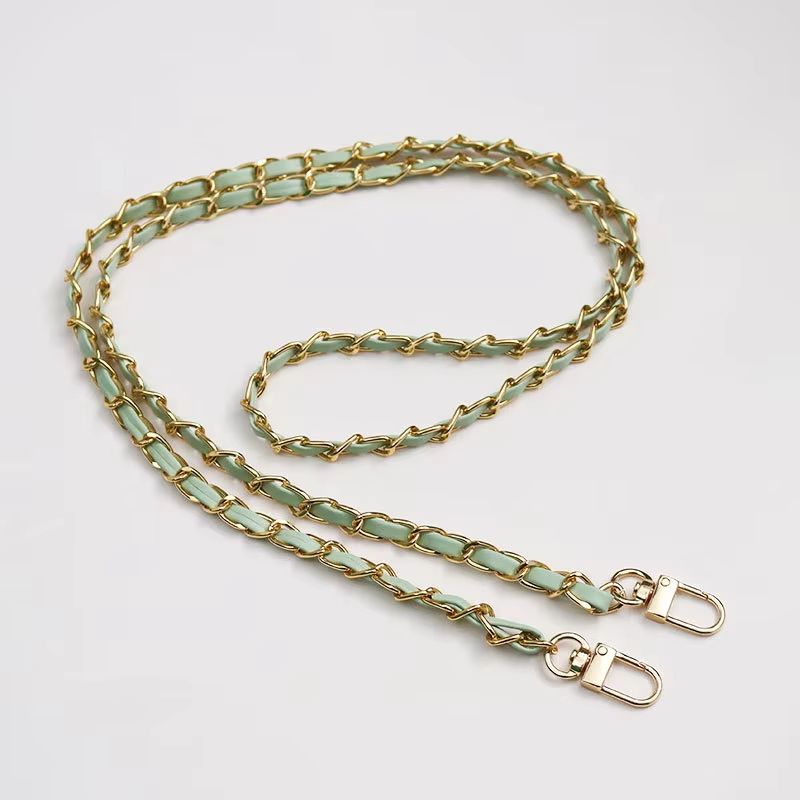 Luxury 120cm Leather Purse Chain Strap  Adjustable Crossbody Replacement Bag Chain For Women 15