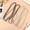 Luxury 120cm Leather Purse Chain Strap  Adjustable Crossbody Replacement Bag Chain For Women 4