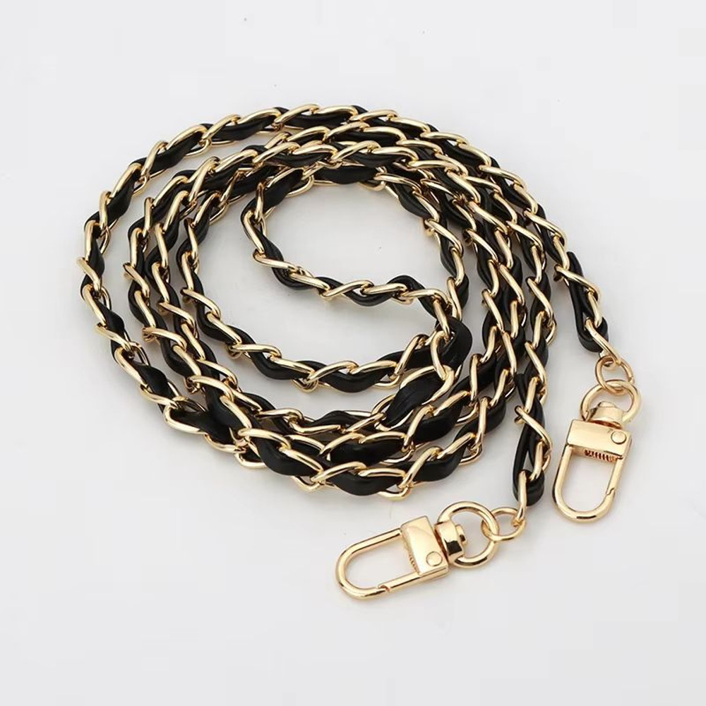 Luxury 120cm Leather Purse Chain Strap  Adjustable Crossbody Replacement Bag Chain For Women 6