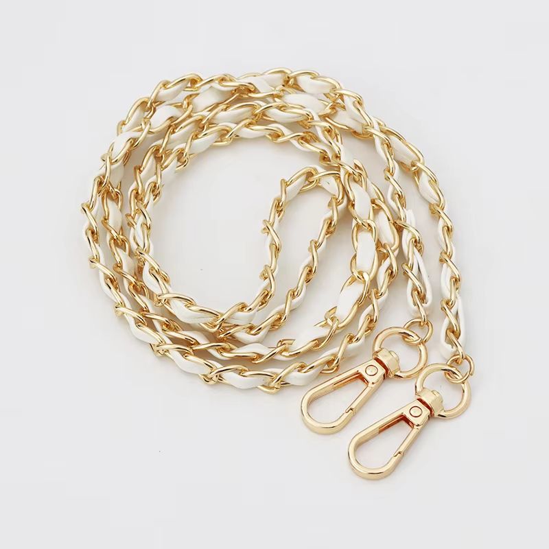 Luxury 120cm Leather Purse Chain Strap  Adjustable Crossbody Replacement Bag Chain For Women 7