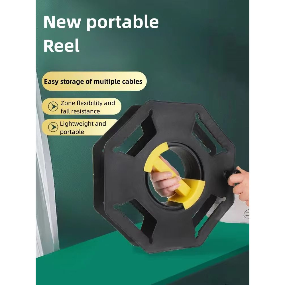 Smart Cable Winding Storage Disk  Plastic Wire Organizer For Tidy Cord Management 1