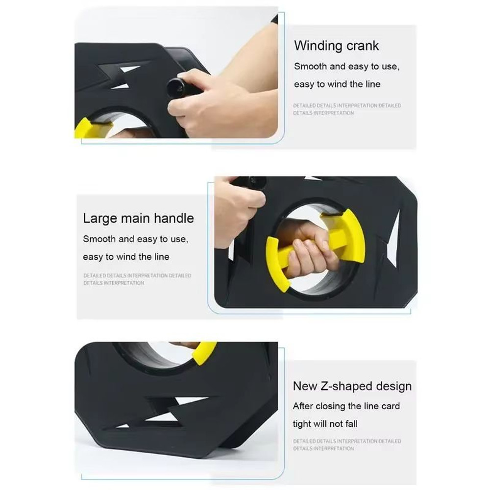 Smart Cable Winding Storage Disk  Plastic Wire Organizer For Tidy Cord Management 4