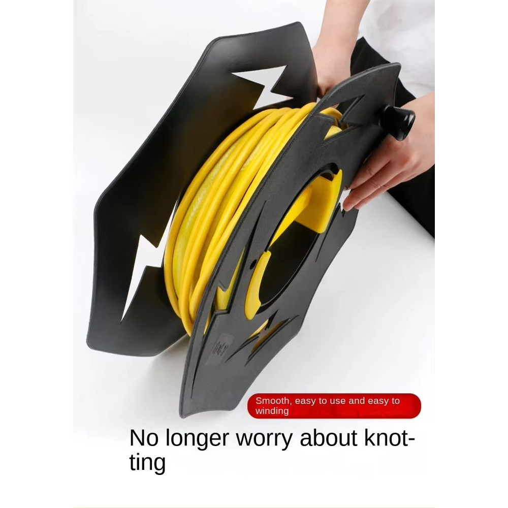 Smart Cable Winding Storage Disk  Plastic Wire Organizer For Tidy Cord Management 5
