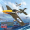 P51 Mustang 24G 4CH RC Plane Foam Fighter Jet With 6Axis Gyro OneKey Aerobatic Flight 0
