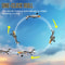 P51 Mustang 24G 4CH RC Plane Foam Fighter Jet With 6Axis Gyro OneKey Aerobatic Flight 2