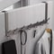 OvertheDoor Hook Organizer Rack SpaceSaving Clothes Coat And Towel Hanger For Bathroom Or Bedroom 1