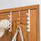 OvertheDoor Clothes Hanger Rack  Plastic Door Hook Organizer For Bags Coats And Accessories 0