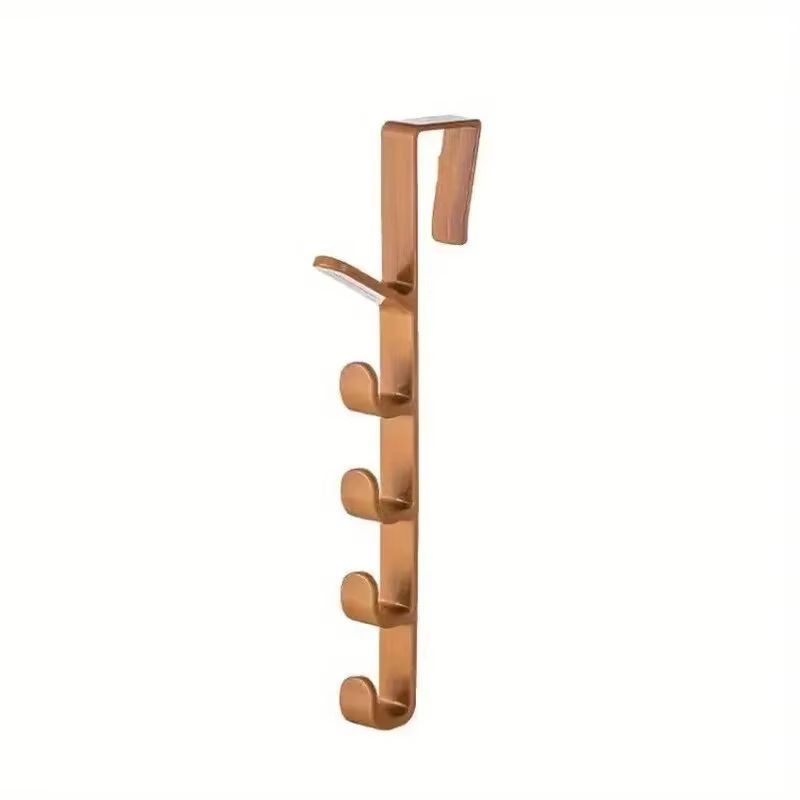 OvertheDoor Clothes Hanger Rack  Plastic Door Hook Organizer For Bags Coats And Accessories 6