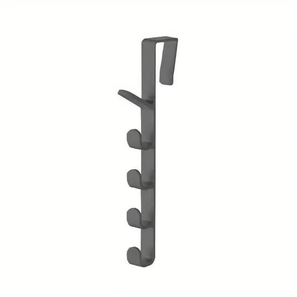 OvertheDoor Clothes Hanger Rack  Plastic Door Hook Organizer For Bags Coats And Accessories 8
