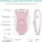 Kemei Rechargeable Womens Epilator Electric Hair Removal Device For Face Body Bikini Legs Underar 3