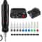 Professional Rotary Tattoo Machine Kit Complete Tattoo Pen Set With Power Supply Needles 6