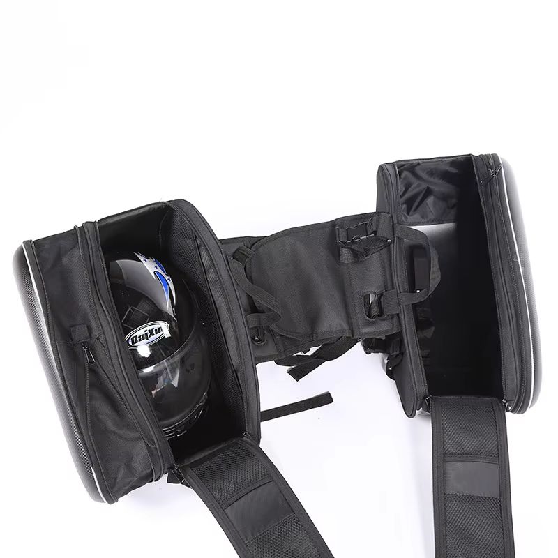 Universal Motorcycle Pannier Bags Durable Side Luggage Storage Saddlebags 2PCS 4