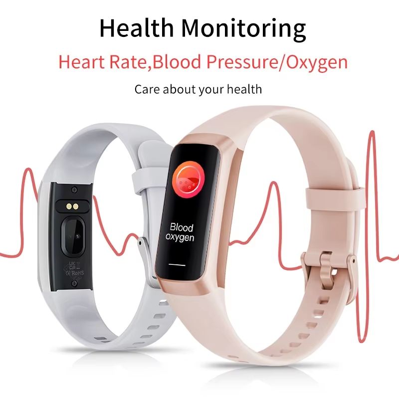 LIGE AMOLED Smart Watch 2023  Waterproof Fitness Tracker With Heart Rate  Blood Monitoring 1