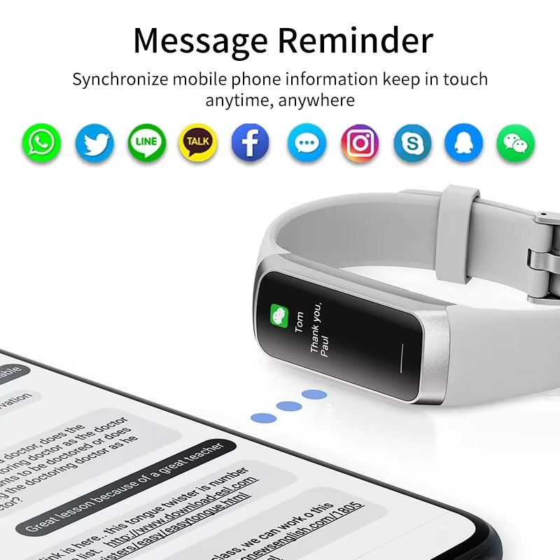 LIGE AMOLED Smart Watch 2023  Waterproof Fitness Tracker With Heart Rate  Blood Monitoring 2