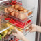 Transparent Refrigerator Organizer Box Durable EasytoClean Food Storage Container For Fruits Veget 6