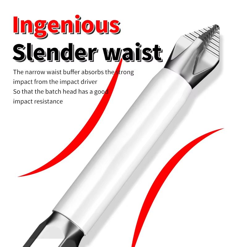 Magnetic NonSlip Cross Head Screwdriver Bit Set High Hardness Electric Drill Bits For Precision Wo 1