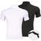 Mens Compression Turtleneck Workout Shirt  QuickDry TightFit Gym TShirt For Bodybuilding Running  F 0