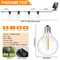 G40 Solar String Lights Waterproof Outdoor Globe Lights For Garden Patio And Backyard Ambiance 6