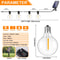 G40 Solar String Lights Waterproof Outdoor Globe Lights For Garden Patio And Backyard Ambiance 7