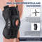 Hinged Knee Brace With Patella Gel Pads  Adjustable Support For Meniscus ACL  MCL Injury Recovery 2