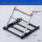 Adjustable Height Roller Stand For Table Saw  Miter Saw  HeavyDuty Woodworking Support Frame For Cu 9