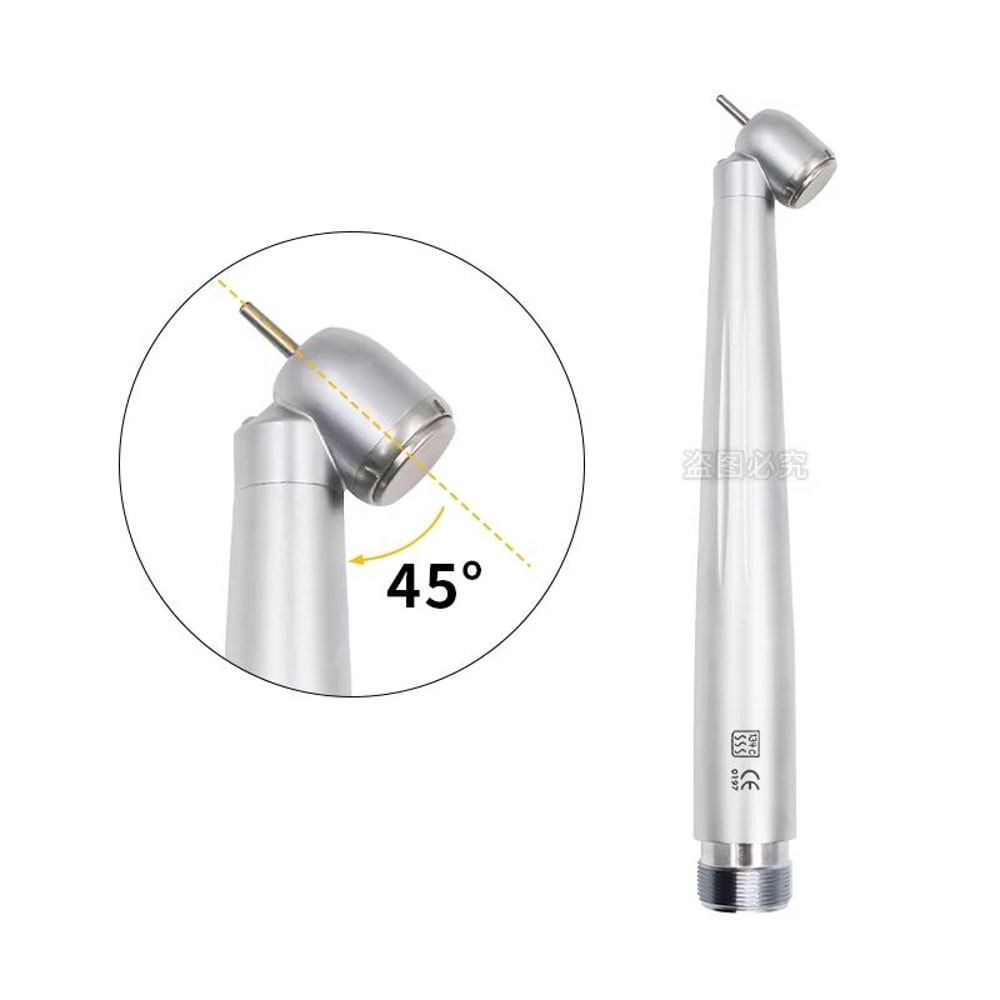 Dental 45 LED HighSpeed Handpiece Push Button EGenerator With Water Spray 4