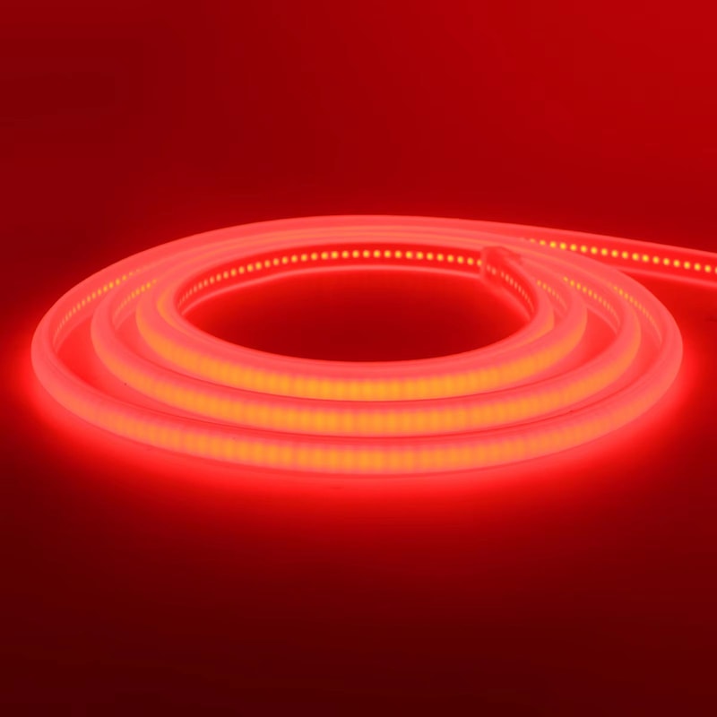 HighBrightness COB Neon LED Strip Waterproof Multicolor Ribbon Light 11