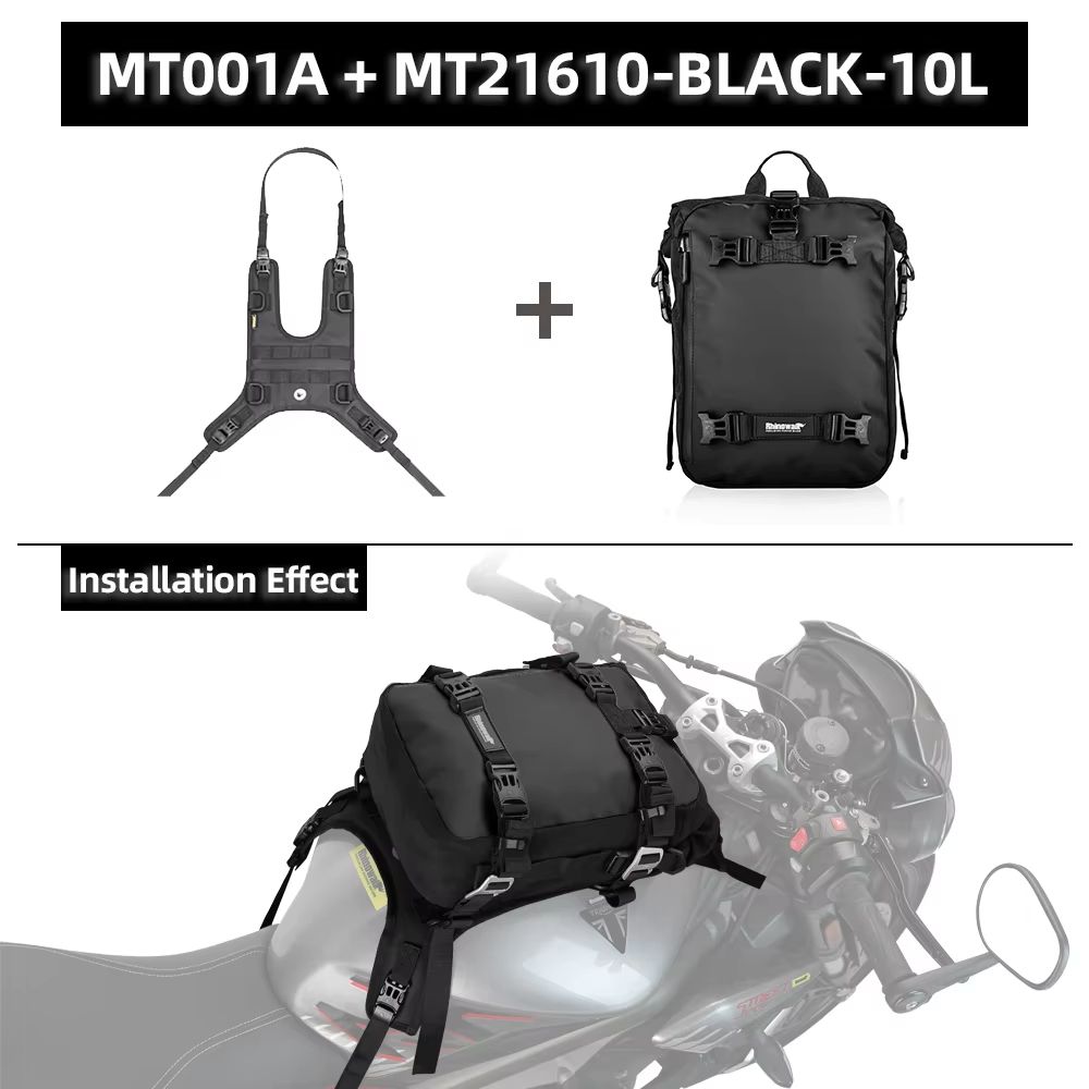 Rhinowalk 10L Motorcycle Tank Bag Waterproof Travel Riding Pack 1