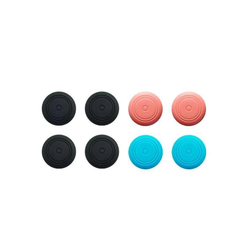 8pcs Silicone Thumb Stick Caps Enhanced Grip Joystick Covers For Nintendo Switch 2