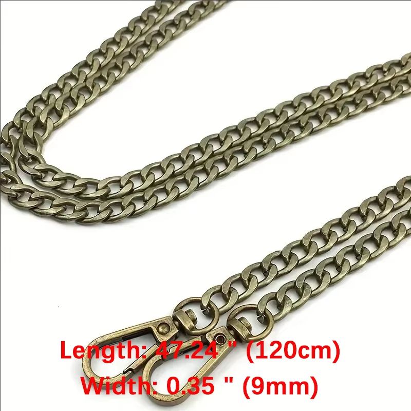 Metal Chain Strap For Bags Crossbody Shoulder Wrist Replacement Accessory 5