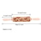 Butterfly Pattern Wooden Embossed Rolling Pin Deep Engraved 3D Baking Tool For Cookies Pastry Fon 5