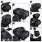 Rhinowalk Waterproof Motorcycle Tail Bag 30L Expandable Rear Seat Saddle Luggage For Touring Comm 4