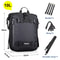 Rhinowalk Waterproof Motorcycle Tail Bag 30L Expandable Rear Seat Saddle Luggage For Touring Comm 6