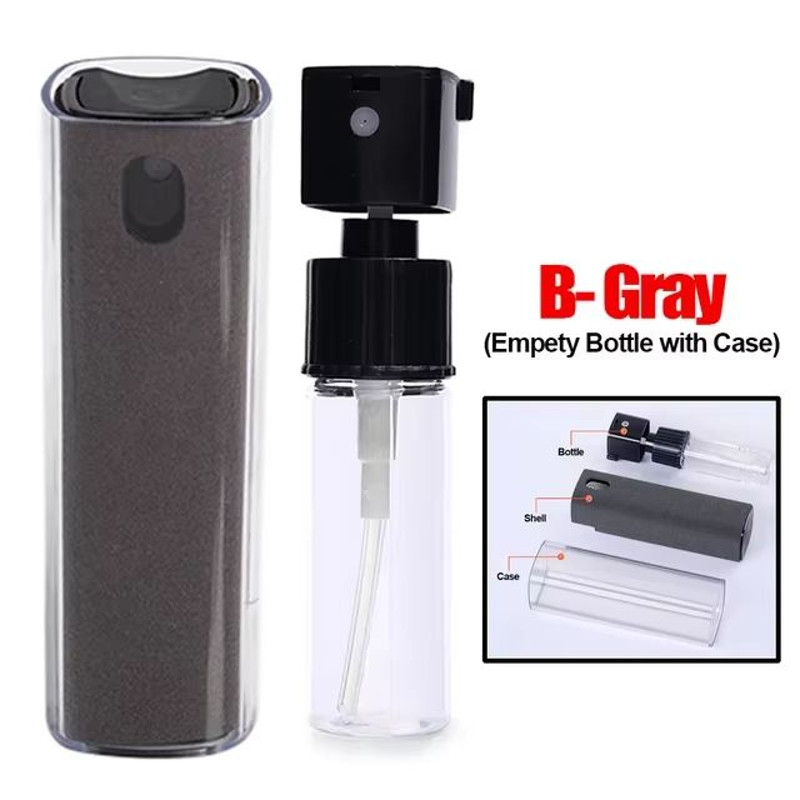 Mini Screen Cleaner Spray With Microfiber Cloth Portable Phone Tablet Cleaning Kit For IPhone IPa 9